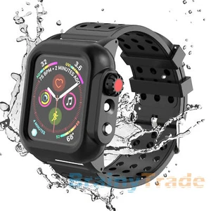 For Apple Watch Series 7 SE 6 5 4 40/44mm/45mm iWatch Full Cover Case Protector - Photo 1 sur 14