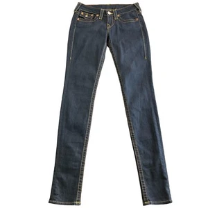 True Religion Dark Denim Skinny Jeans Gr. 26 - Bild 1 von 6