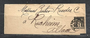 FRANCE ENVELOPE FROM 1877-80 - Picture 1 of 2