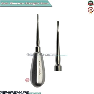 Dental BEIN, Bayonet Root Elevators 3mm, Loosen Luxating PDL Dental Instruments - Bild 1 von 8