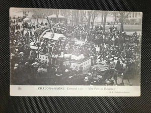 CPA 71 CHALON-S-SAONE - Carnaval 1911 - Une Fête au Dahomey - Imagen 1 de 2