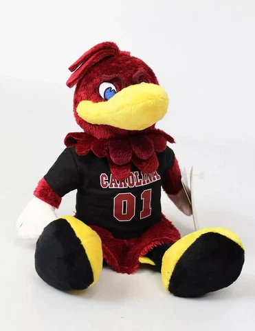 SOUTH CAROLINA GAMECOCKS  11  INCH PLUSH MASCOT - COCKY Cover
