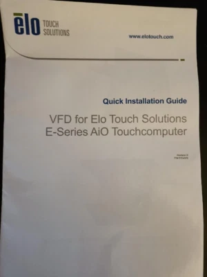 Elo VFD Rear Facing Customer Display USB 2X20 E-Series E122426 - Image 1 of 4