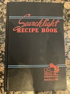 Searchlight Recipe Book Cook Book 1946 19th Edition HC Tabbed Vintage Baking - Picture 1 of 4