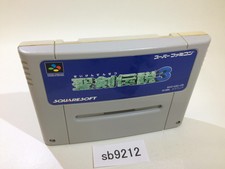 sb9212 Seiken Densetsu 3 Secret of Mana SNES Super Famicom Japan