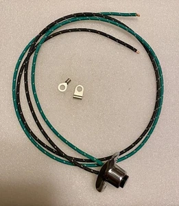 Harley 70800-26A Two Wire Cloth Insulated Horn Button K Model Sportster 1952-71 - Bild 1 von 1