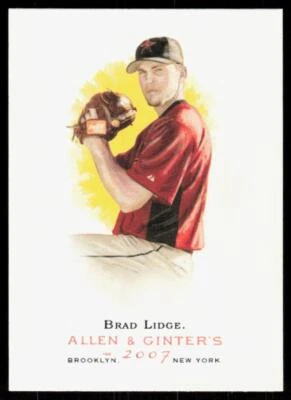 2007 Topps Allen & Ginter 83 Brad Lidge Houston Astros - Image 1 of 2