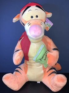 Tigger Large Soft Plush Toy Teddy Bear 19" Disney Student School Exercise Book - Picture 1 of 2