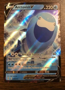 Arctovish V 48/203 - Full Art Evolving Skies Full Art PACK FRESH Pokémon Card - Picture 1 of 2