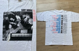 Camisa 2 Lados After Hours Tour Gary Moore Blanca Unisex S-5XL 1H0133 - Imagen 1 de 3