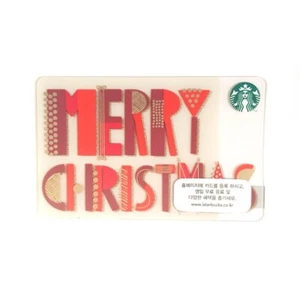 Starbucks KOREA Gift Card / MERRY CHRISTMAS  2015 / NEW_S27 - Picture 1 of 1