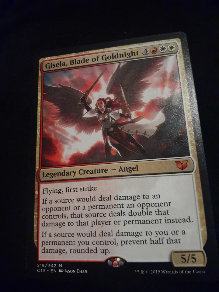MTG Gisela, Blade of Goldnight Commander 2015 219/342 Regular Mythic - Image 1 of 1