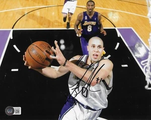 Mike Bibby Signed 8x10 Photo Autographed BAS Sacramento Kings 58 vs. Kobe - Picture 1 of 2