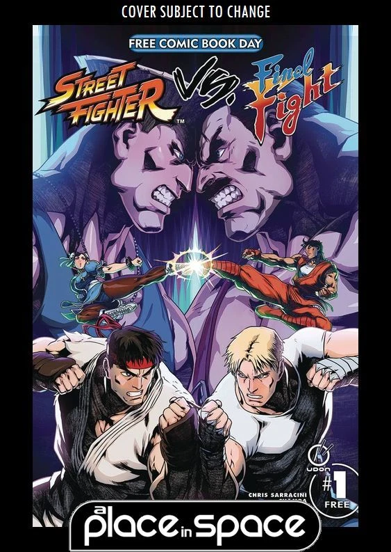 FREE COMIC BOOK DAY 2024 (FCBD) STREET FIGHTER VS FINAL FIGHT #1