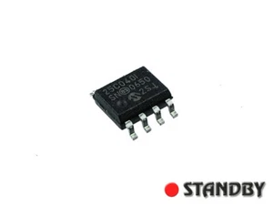 2pcs 25C040 SOIC8 MICROCHIP 25C040-I/SN EEPROM SPI 4K(512x8) 4,5 to 5,5V / 3MHz  - Foto 1 di 1