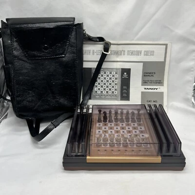 Vintage RadioShack Tandy  Sensory Computerized Electronic Chess Game UNTESTED - Image 1 of 4