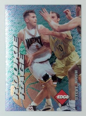 1996 96 Collector's Edge Rookie Rage Steve Nash RC #32, inserto, patio Foto 1 de 3