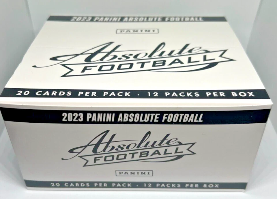 2023 Panini Absolute Football NFL Value Fat Cello Box - 12 Packs - Image 1 of 1