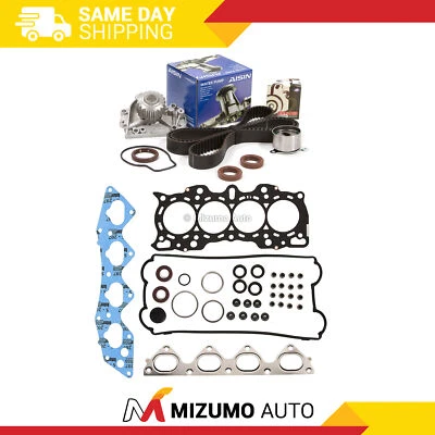 Juego de juntas de culata Kit de correa de distribución AISIN bomba de agua apta para 97-01 Honda CR-V B20B4/Z2 Foto 1 de 4
