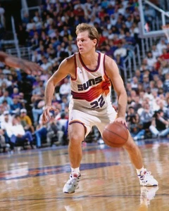 Foto vintage de baloncesto de la NBA Danny Ainge Action Phoenix Suns 8x10 - Imagen 1 de 1