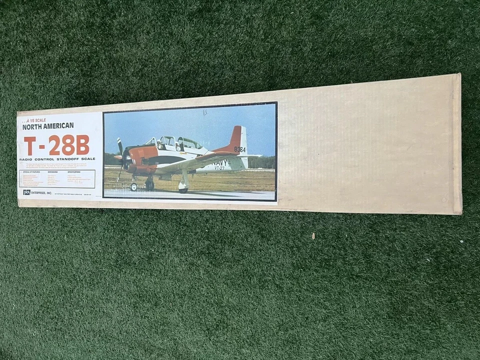 Rare r/c Pica 1/5 NORTH AMERICA T-28B kit NOS. New - Image 1 of 4