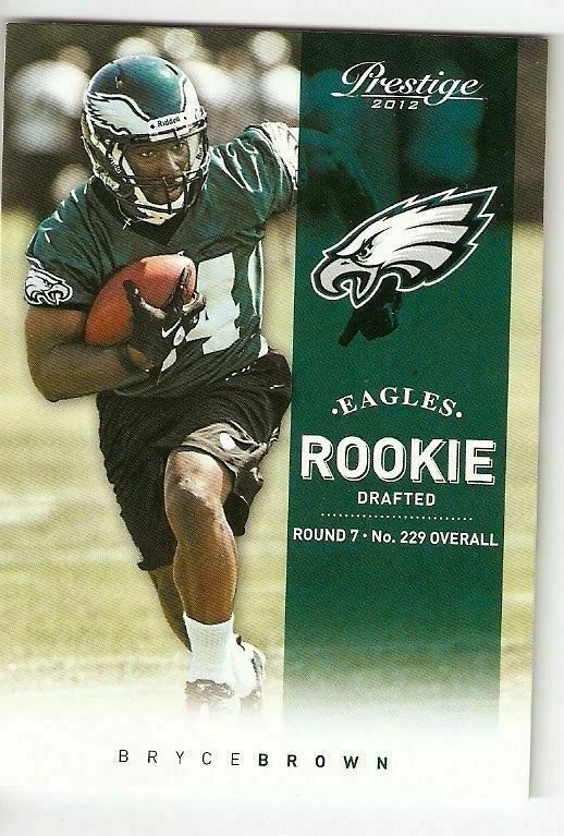 BRYCE BROWN ROOKIE 2012 PRESTIGE 258 PHILADELPHIA EAGLES - Image 1 of 1