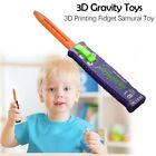 Plastic 3D Gravity Toys Telescopic Push Card Toy Decompression Toy  Adult