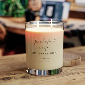 Proverbs Verse Candle, Wife Candle, Scented Candle, Christian, Gift for Wife - Picture 1 of 13