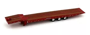 2022 DCP 1:64 *RED* Talbert 5553TA Sliding Tri-Axle Trailer *NIB* - Picture 1 of 2