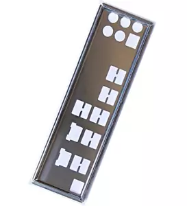 OEM I/O Shield For ASUS X99-DELUXE Rear Baffle Motherboard Backplates IO - Picture 1 of 4