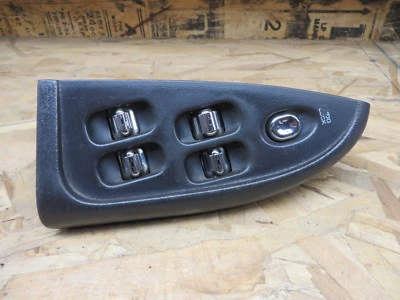 CHRYSLER 300M 99 00 INTERRUPTOR VENTANA ELÉCTRICA DRIVER IZQUIERDO BISEL NEGRO BOTÓN CROMADO Foto 1 de 4