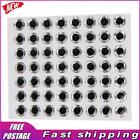 200Pcs Fish Eyes 3D Holographic Lure Eyes Fly Tying Jigs Crafts Dolls (7mm)