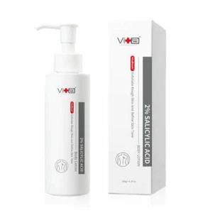 SWISSVITA 2% SALICYLIC ACID Body Lotion Exfoliate Rough Skin & Refine Skin Tone - Picture 1 of 1