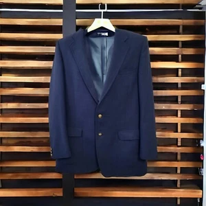 John Weitz Palm Beach Blazer Mens 44 X-Long Blue Two Gold Buttons - Picture 1 of 10