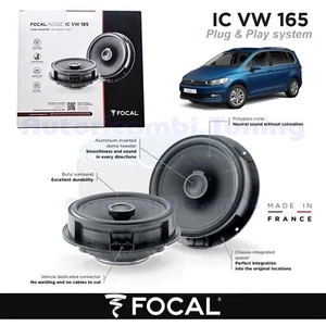 Hintere Lautsprecher FOCAL Plug And Play IC VW 165 120W Für VW TOURAN II - Bild 1 von 8