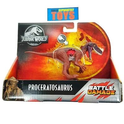 Jurassic World PROCERATOSAURUS Primal Attack Battle Damage Raptor INTERNACIONAL Foto 1 de 4