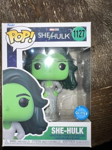 FUNKO POP SHE-HULK GLITTER DRESS Disney + Series! - Picture 1 of 4