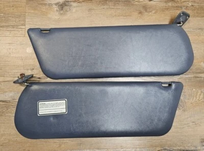 1992 1993 Ford Bronco pára-sol F-150 F-250 F-350 azul cristal fabricante de equipamento original 4x4 XLT XL - Imagem 1 de 4