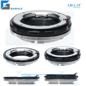 GABALE LM-L Close Focus Adapter for Leica M Lens to Leica SL /LUMIX S1/ SIGMA FP - Picture 1 of 10