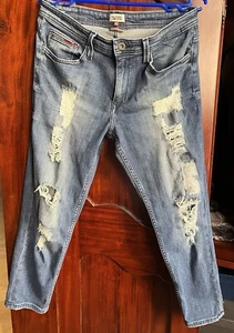 Tommy Hilfiger 7/8 Jeans, Gr. 27/30 - Bild 1 von 6