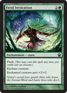 *MRM* FR/VF 4x Invocation sauvage ( Feral Invocation ) MTG Theros - Picture 1 of 1