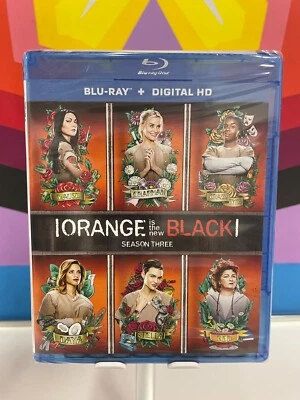 Orange Is the New Black: Season Three (Blu-ray + digital, 2015) NEW Foto 1 de 2