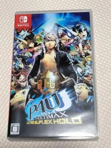 Nintendo Switch Persona 4 Arena Ultimax Remaster Edition Japan SW Used with box - Picture 1 of 3