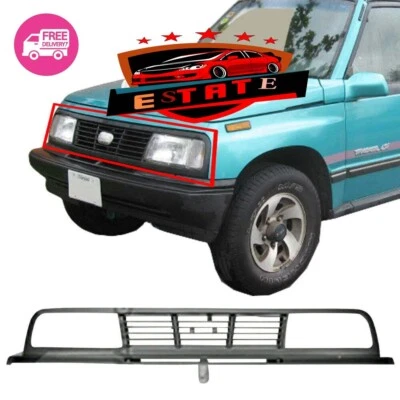 New For 1990-1995 Geo Tracker 1990-1991 Chevrolet Tracker Front Grille Gray Foto 1 de 4