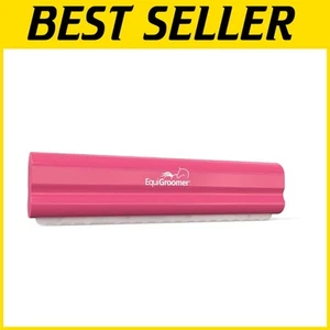 Gentle 8-Inch Deshedding Brush for Horses and Large Pets - Pink Ergonomic Tool - Picture 1 of 10