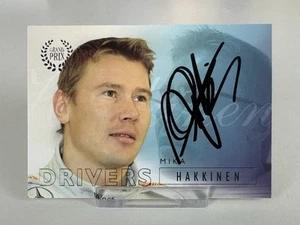 Signed 2005 Futera Grand Prix Mika Hakkinen Signed Card #27 - Picture 1 of 3
