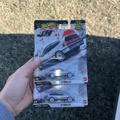 2026 Hot Wheels Premium ЯПОНИЯ Historics 5 '88 HONDA CRX серебристый лот из 2 - Изображение 1 из 3