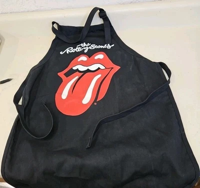 Avental Augusta The Rolling Stones Tongue Out Chef.  GB4 - Imagem 1 de 4