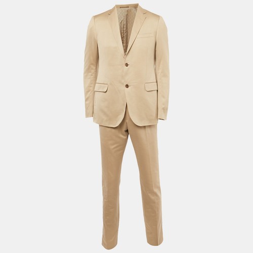 Tuta Gucci beige cotone vestibilità regolare L