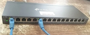 TP-Link TL-SG116P 16-Port Gigabit Desktop Switch With 16-Port POE+. *READ⬇️* - Picture 1 of 16